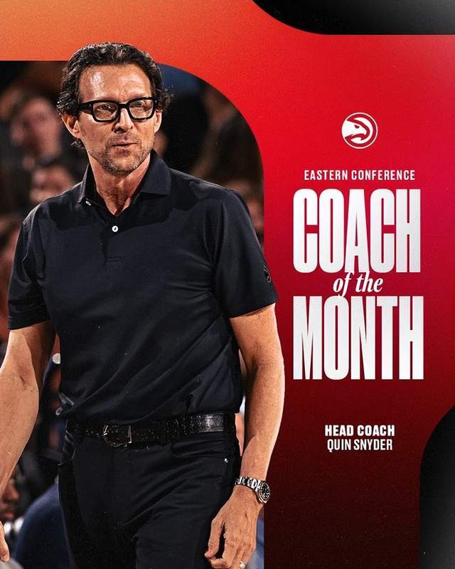 NBA三月最佳奖项揭晓 东契奇约翰逊领跑球员榜单